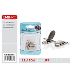 Emi Clip per Bretelle - 2pzEmi