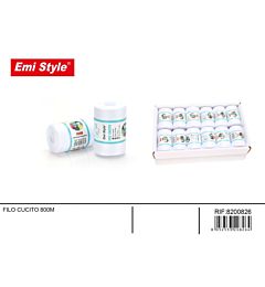 Emi Filo per Cucito 800m - Bianco