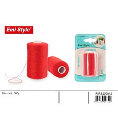 Emi Filo da Cucito 500m - RossoEmi