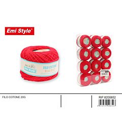 Emi Filo Cotone 20g - Rosso Brillante