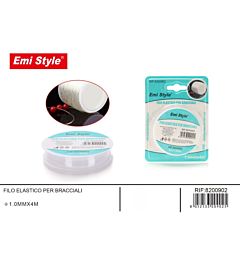 Emi Filo Elastico per Bijoux 1mm - 4m