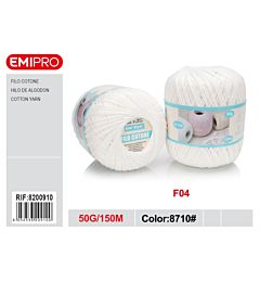 Emi Filo Cotone 50g - Bianco Latte 8710#