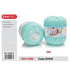Emi Filo Cotone 50g - Verde Acqua 8707#