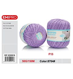 Emi Filo Cotone 50g - Violetto Perlato 8704#