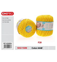 Emi Filo Cotone 50g - Giallo 444#
