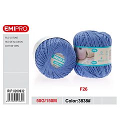Emi Filo Cotone 50g - Azzurro Cielo 3838#