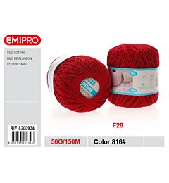 Emi Filo Cotone 50g - Bordeaux 816#