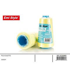 Emi Filo per Cucito 3000Y - Giallo Chiaro 380#Emi