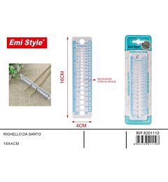 Emi Righello da Sarto - 16x4cmEmi