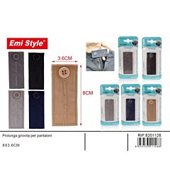Emi Prolunga Girovita per Pantaloni - 3,6x8cm