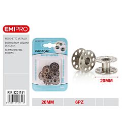 Emi Porta Rochetto in Metallo - 6pz