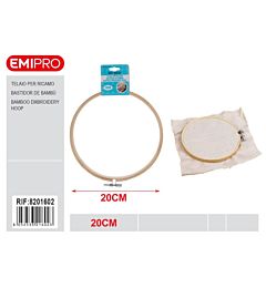 Emi Telaio da ricamo Tondo - 20cmEmi