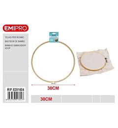 Emi Telaio da ricamo Tondo - 30cmEmi