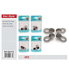 Emi Bottini di Estensione per Pantaloni - 2pz