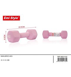 EMI MANUBRIO PALESTRA 4KG - ROSA