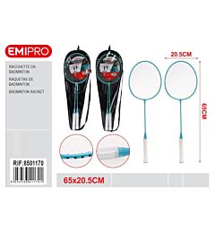 EMI Racchette da Badminton - 20,5x65cm