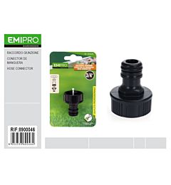EMI Connettore Rubinetto da Giardino 3/4"Emi