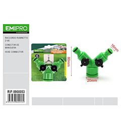 EMI Raccordo Rubinetto 2 Vie con Chiusura - 8900053Emi