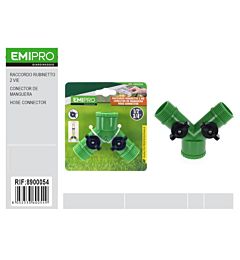 EMI Raccordo Rubinetto 2 Vie con Chiusura - 8900054Emi