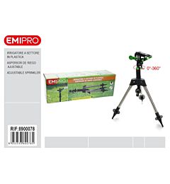 EMI Irrigatore a Settore tre Piedi 360°Emi