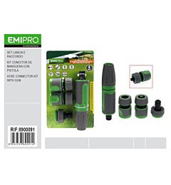 Set Irrigazione Soft Touch Lancia & Raccordo 1/2" - 4pzEmi