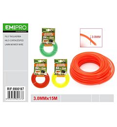 EMI Filo Tagliaerba - 3mm/15mEmi