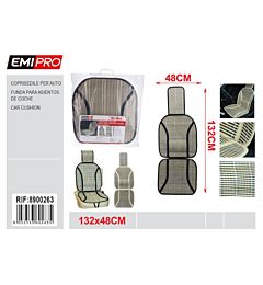 EMI COPRISEDILE AUTO IN BAMBÙ - 132x48CMEmi