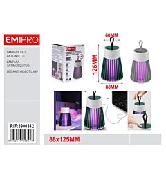 LAMPADA ANTIZANZARE PORTATILE - 8.8x12.5CM