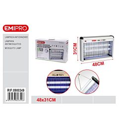 LAMPADA ANTIZANZARE 30W - 80m²