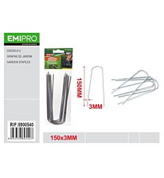 EMI Chiodi a U 150x3mm - 10pzEmi