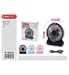 MINI VENTILATORE DA SCRIVANIA - CLASSICEmi