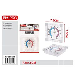 EMI Termometro Analogico - 7,5x7,5cmEmi