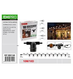EMI Catena Portalampadine - 10M/10DEmi