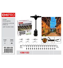 EMI Catena Portalampadine - 15M/10DEmi