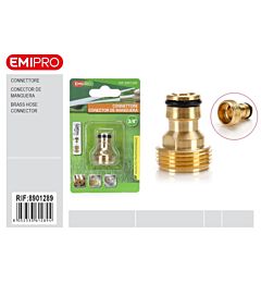 EMI Connettore Rapido in Ottone Maschio 3/4"Emi