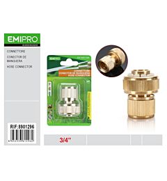 EMI Connettore Rapido in Ottone 3/4"Emi