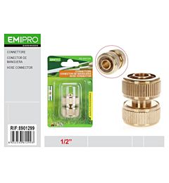 EMI Connettore in Ottone Irrigazione 1/2"Emi