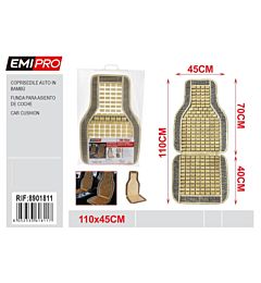 EMI COPRISEDILE AUTO IN BAMBÙ - 110x45CMEmi