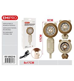 MINI VENTILATORE PIEGHEVOLE - BEAREmi