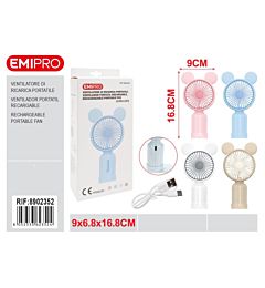 VENTILATORE PORTATILE - LITTLE MOUSE