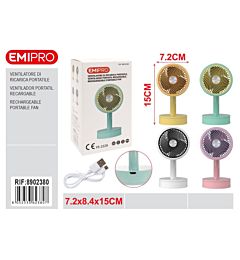 MINI VENTILATORE DA SCRIVANIA - BICOLOREmi