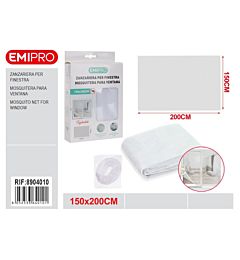 ZANZARIERA PER FINESTRA - BIANCO 150x200CMEmi