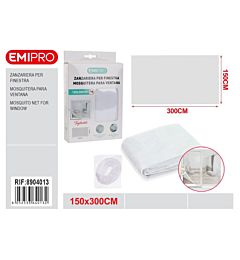 ZANZARIERA PER FINESTRA - BIANCO 150x300CMEmi