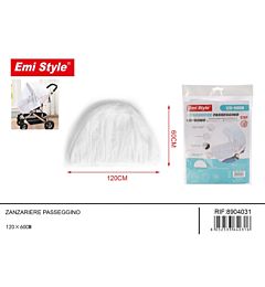 ZANZARIERA PER PASSEGGINO - 120x60CMEmi