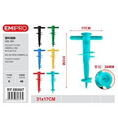 PICCHETTO OMBRELLONE IN PLASTICA - 31CM