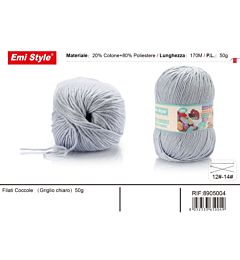 Emi Filato Sofia 50g/170m - Grigio ChiaroEmi