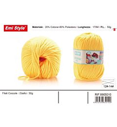 Emi Filato Sofia 50g/170m - GialloEmi