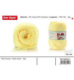 Emi Filato Sofia 50g/170m - Giallo ChairoEmi