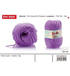Emi Filato Sofia 50g/170m - ViolettoEmi