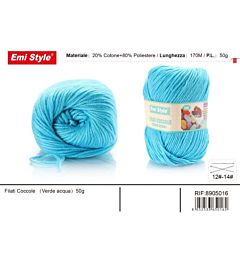 Emi Filato Sofia 50g/170m - Verde AcquaEmi